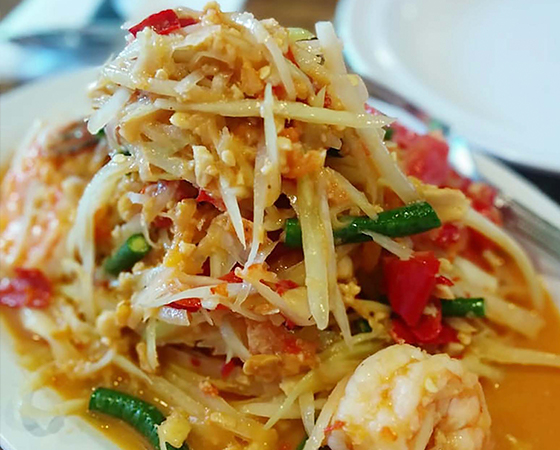 Image: Shrimp Papaya Salad